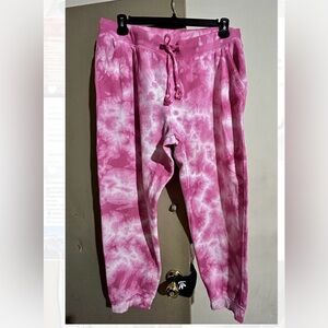 Champion Pink Tie-Dye Women's Joggers